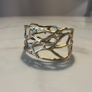 Spartina Gold Tone Cuff Bracelet